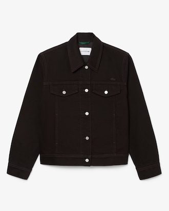 Slim Fit Buttoned Denim Jacket