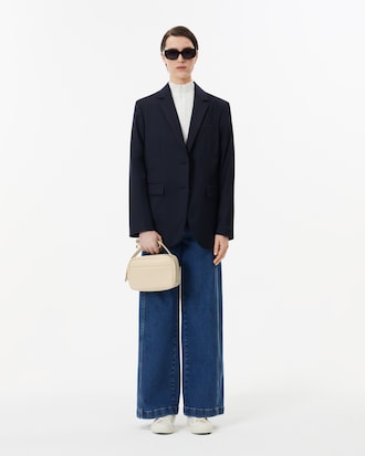 Women's City Court Grain Leather Shoulder Bag