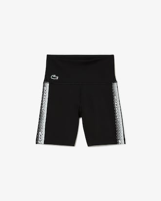 Cycliste femme Lacoste Sport en polyester recycl&eacute;