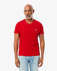 Men's Lightweight Pima Cotton V-Neck T-Shirt