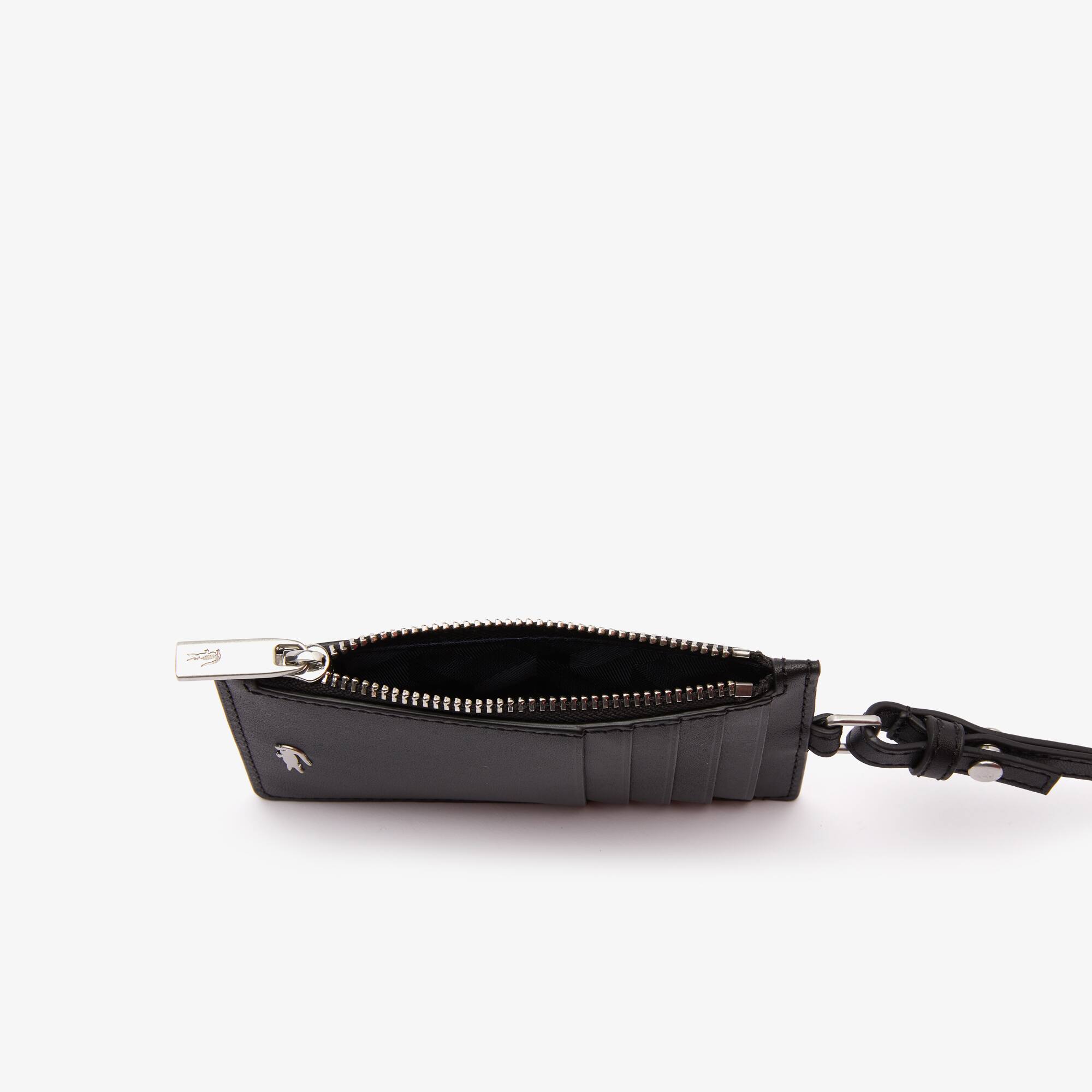 LACOSTE ● Fitzgerald Card Holder 送料無料 Unisex Fitzgerald Colorblock Leather Card Holder - Wallets