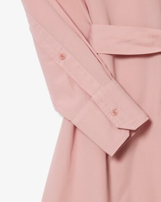 Women&rsquo;s Lacoste Loose Fit Cotton Poplin Shirt Dress