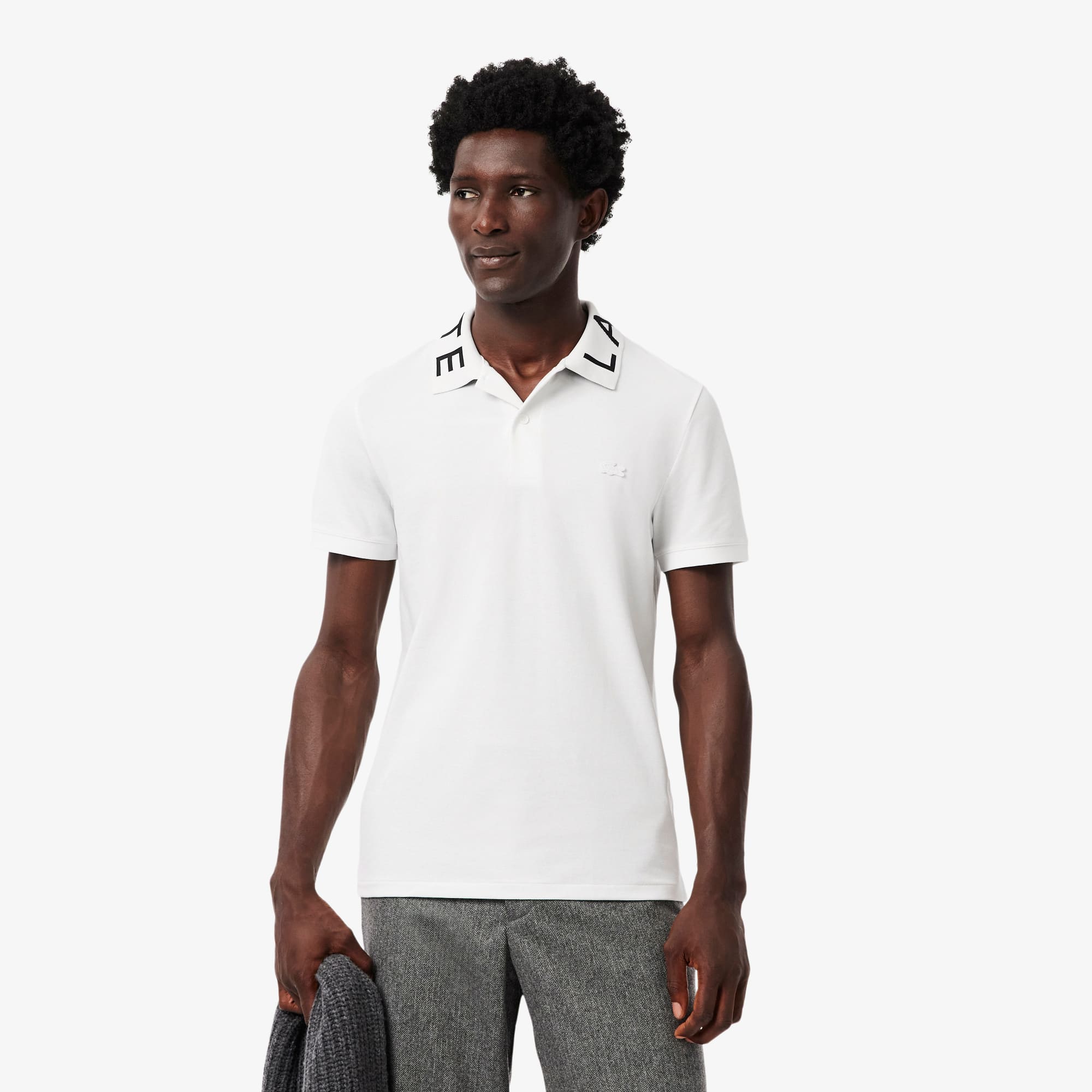 Men's Slim Fit Branded Polo - Polo Shirts - New In 2026 | Lacoste