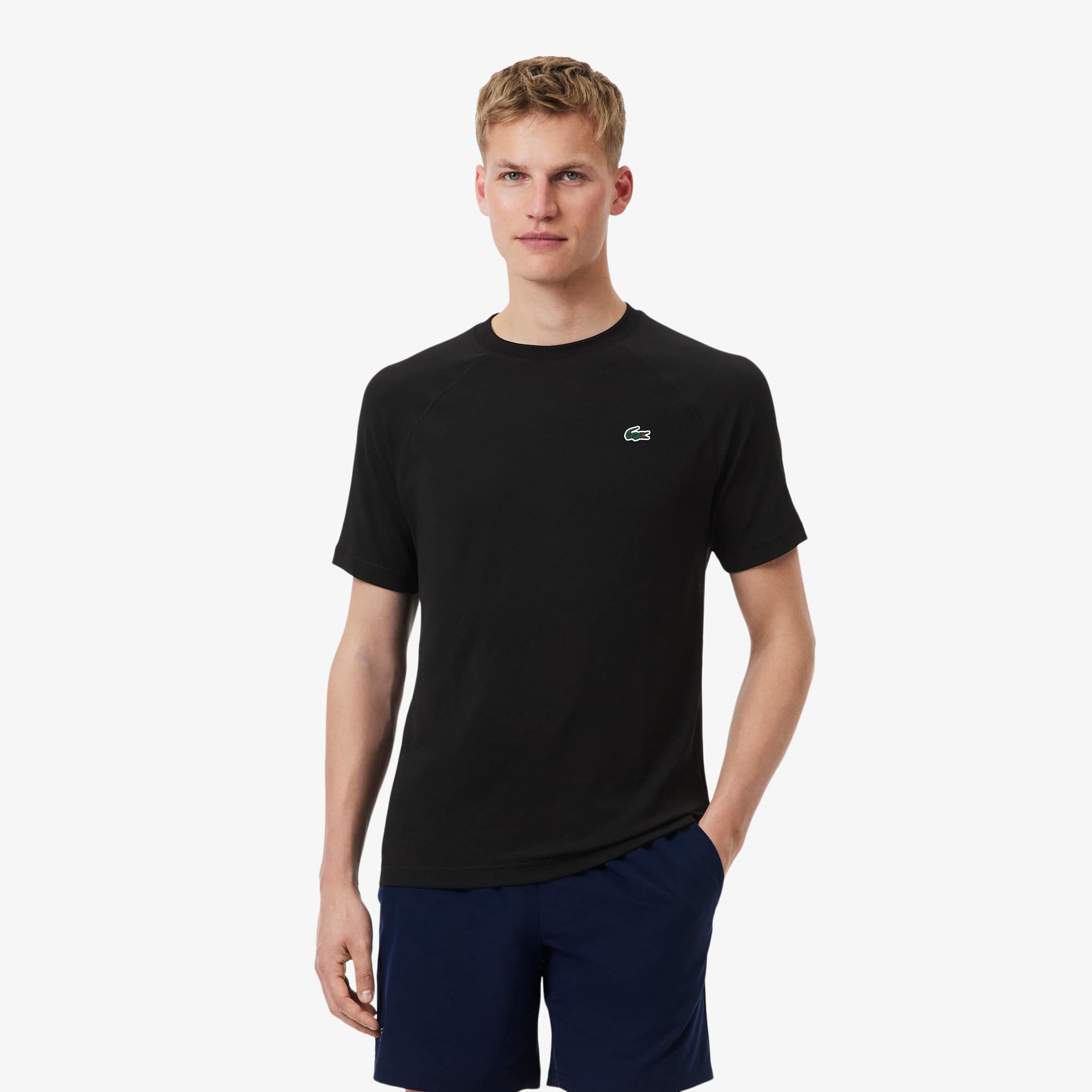 Lacoste Playera Sport Ultra Dry Stretch Negro