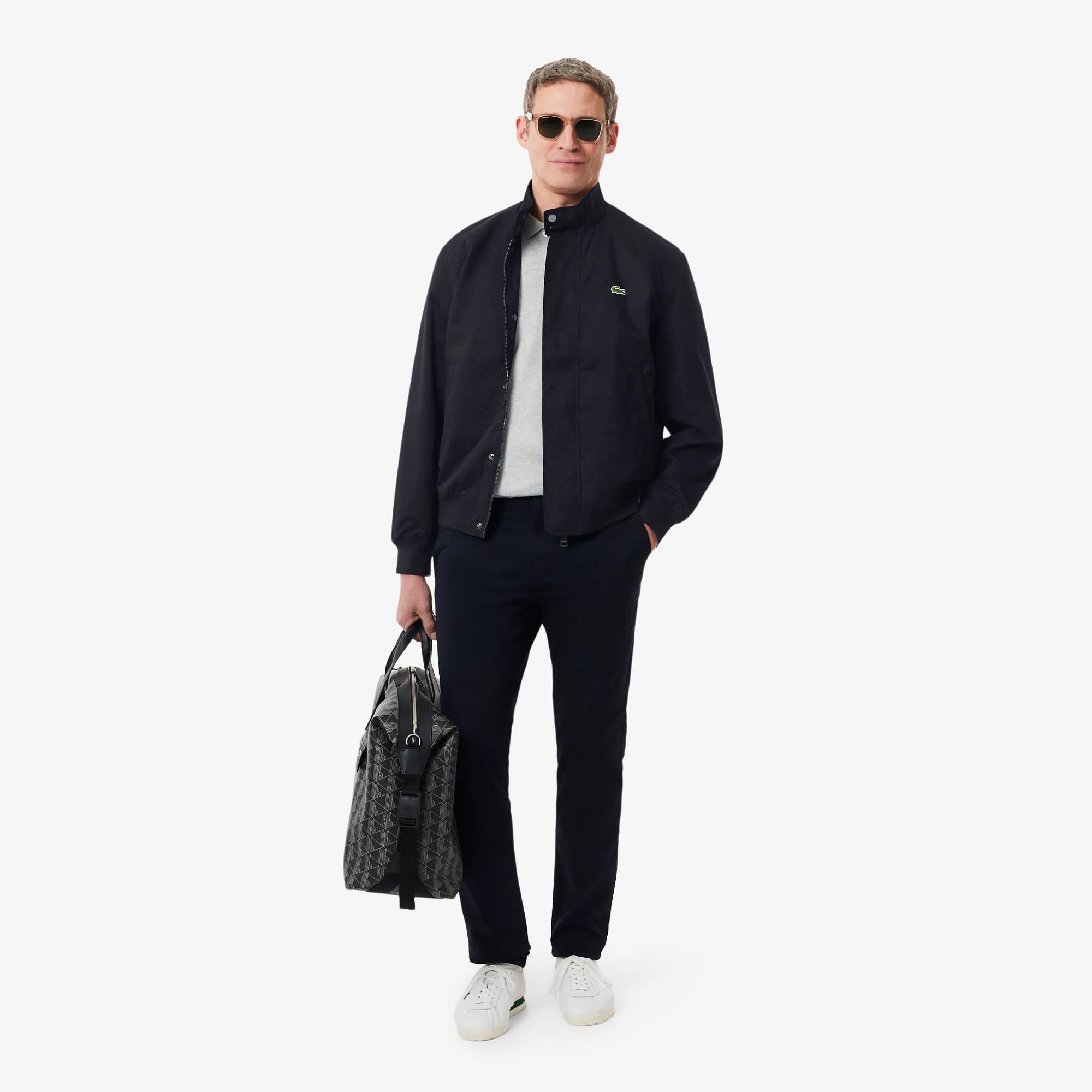 Water-Repellent Twill Harrington Jacket - Jackets & Coats - New In 