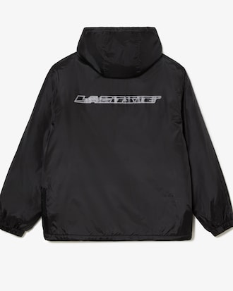 Chamarra de hombre Lacoste acolchada con gorro