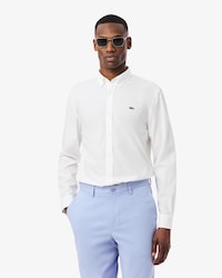 Regular Fit Stretch Poplin Shirt
