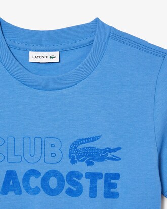 Robe fille avec taille cintr&eacute;e en jersey de coton biologique