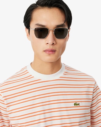 Playera De Algod&oacute;n A Rayas