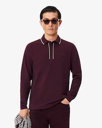 Regular Fit Long Sleeved Paris Polo Shirt