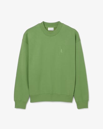 Embroidered Fleece Sweatshirt