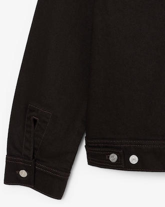 Slim Fit Buttoned Denim Jacket