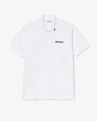 Men's Classic Fit L.12.12 Text Polo