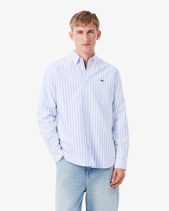 Regular Fit Striped Oxford Shirt