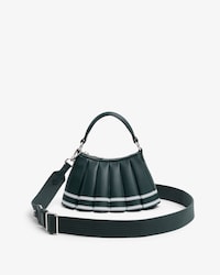 Runway Mini Lenglen Striped Leather Bag