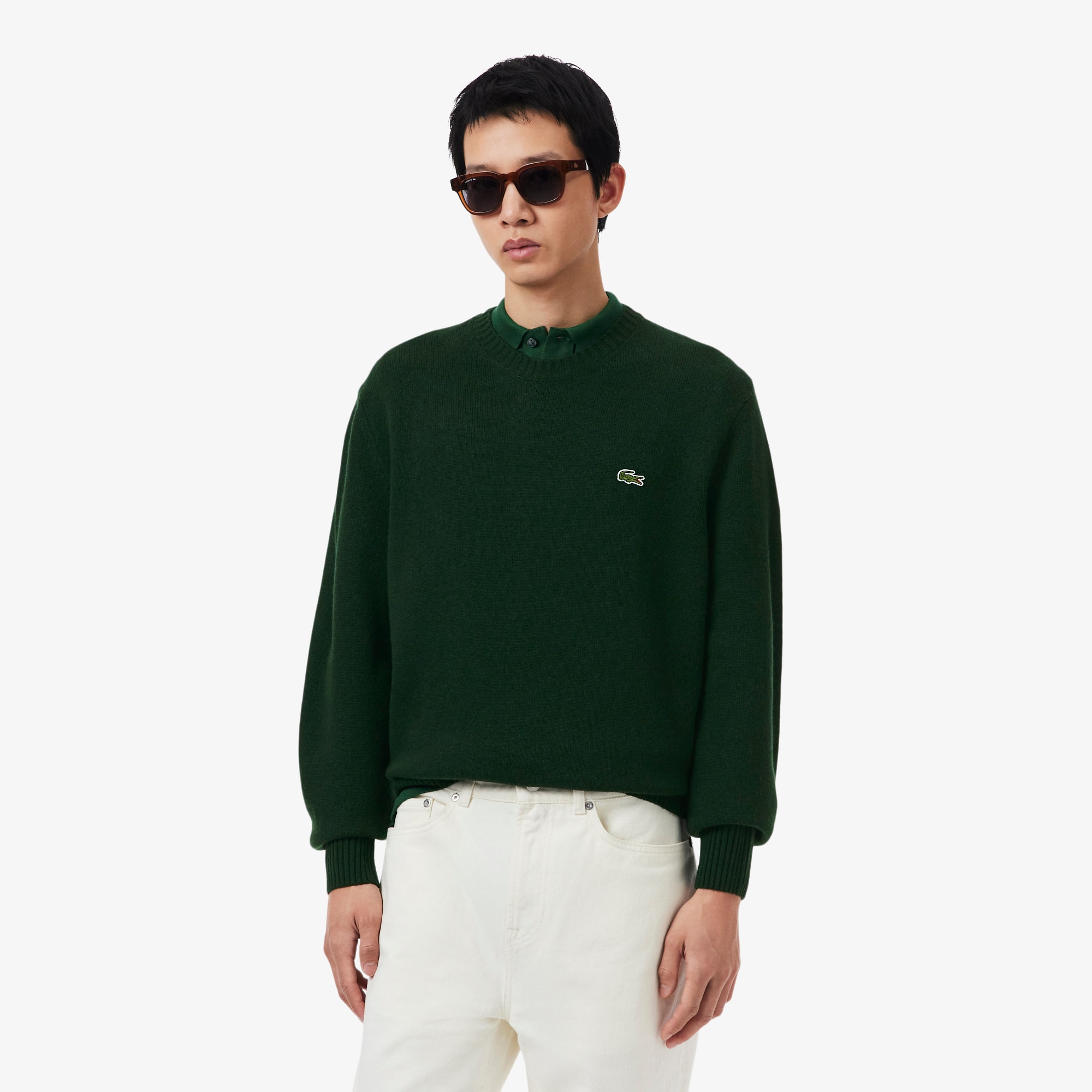 Men's Wool Crew Neck Sweater