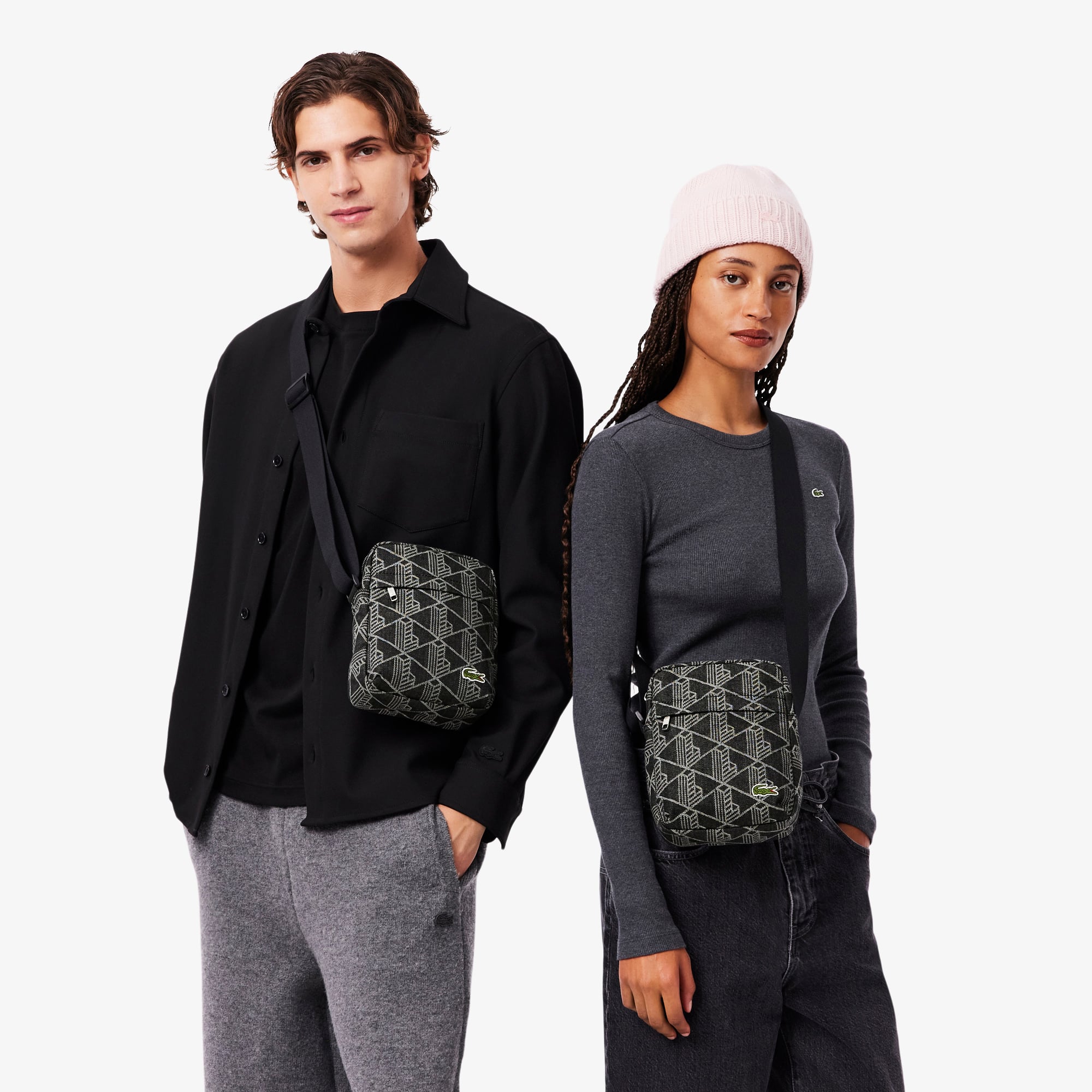 Neocroc Motif Vertical Satchel - Bags - New In 2026 | Lacoste