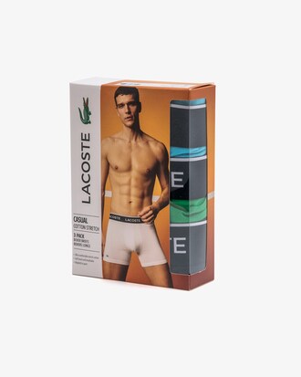 Pack De 3 B&oacute;xers De Algod&oacute;n El&aacute;stico