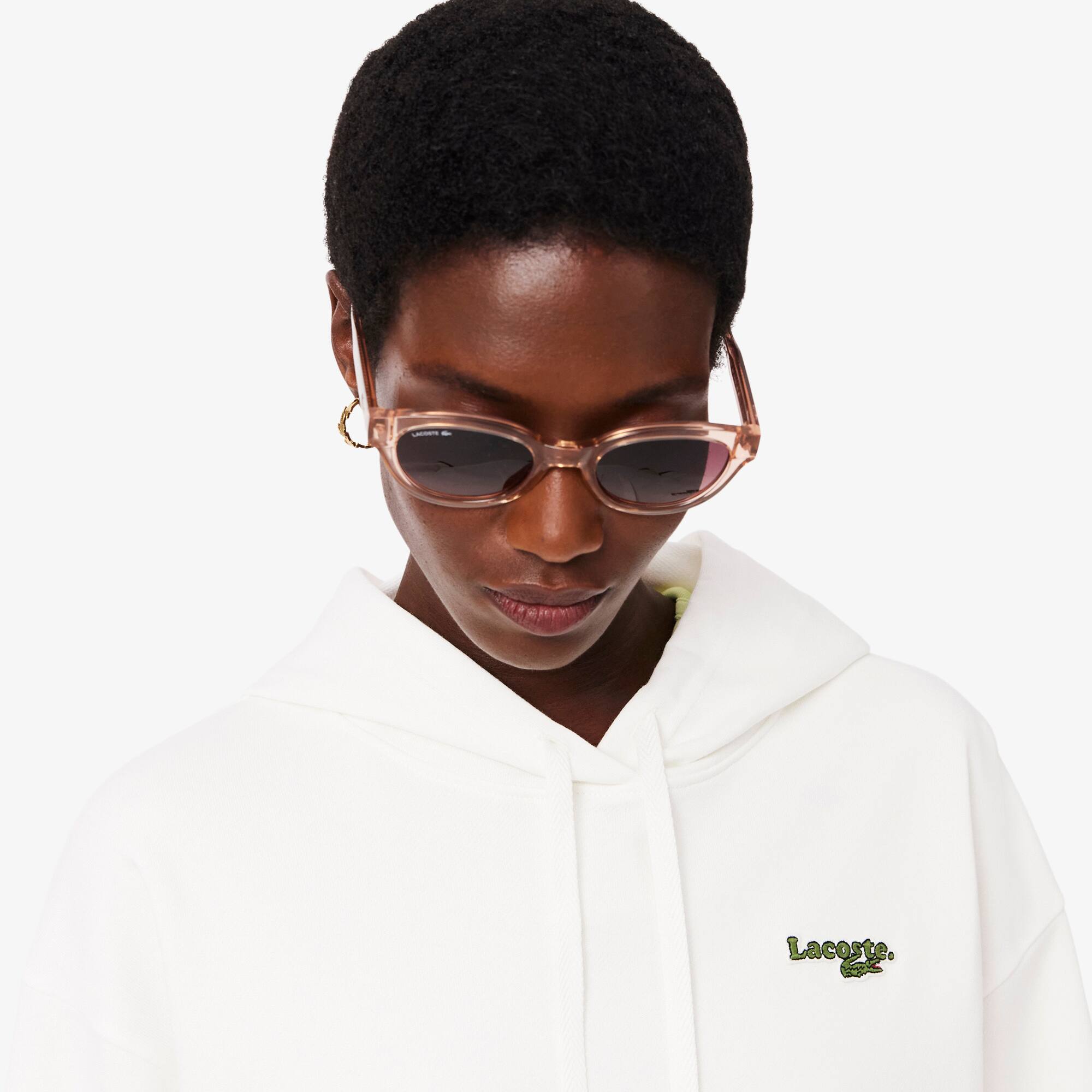 Women's Oversized Logo Hoodie - Sweaters & Sweatshirts - New In