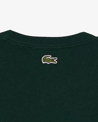 Playera de algodón estampada