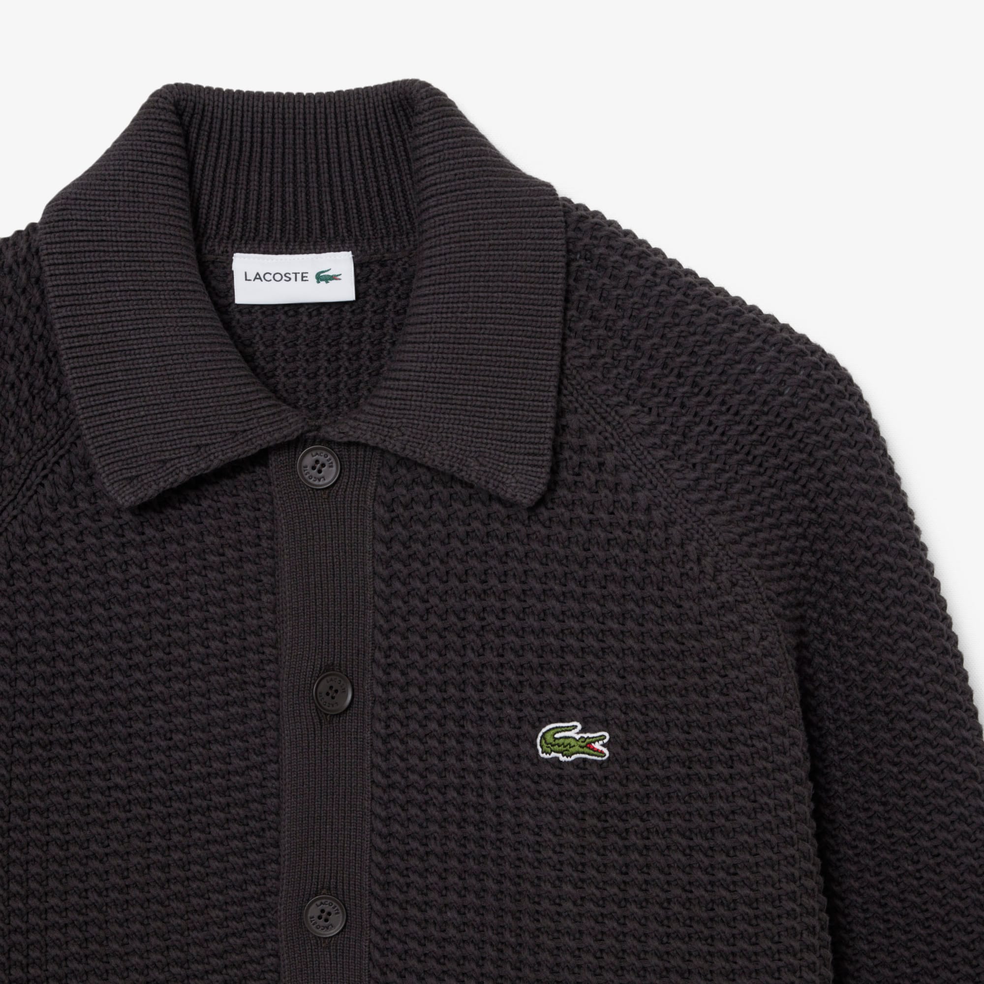Chunky Knit Textured Jacket