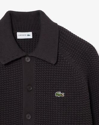 Chunky Knit Textured Jacket