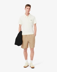 Men's Regular Fit Wool Blend Shorts