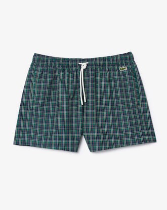 Traje de baño corto estampado