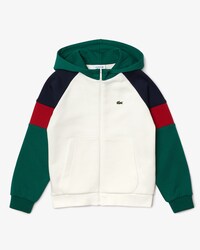 Kids' Hooded Colorblock Fleece Zip Sweatshirt