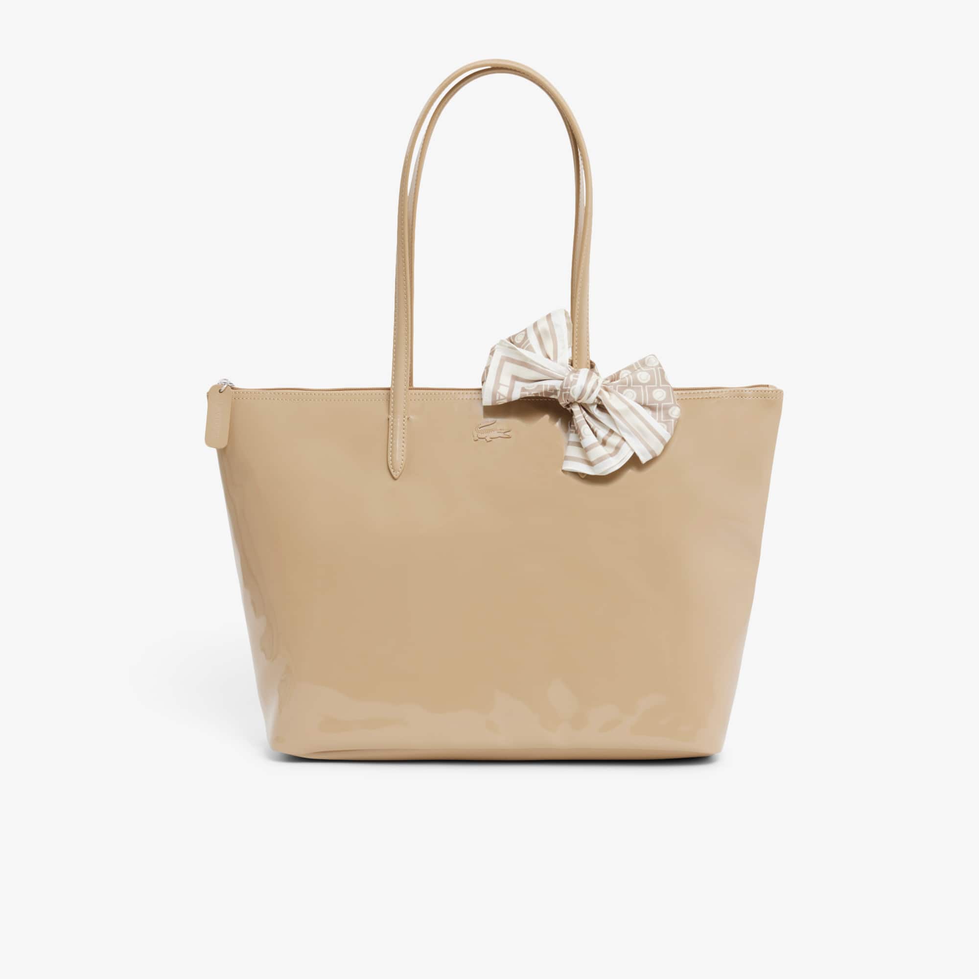 Lacoste Large L.12.12 Concept Tote - One Size In Sand