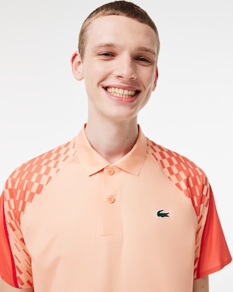 Men’s Lacoste Tennis x Novak Djokovic Multicolor Polo