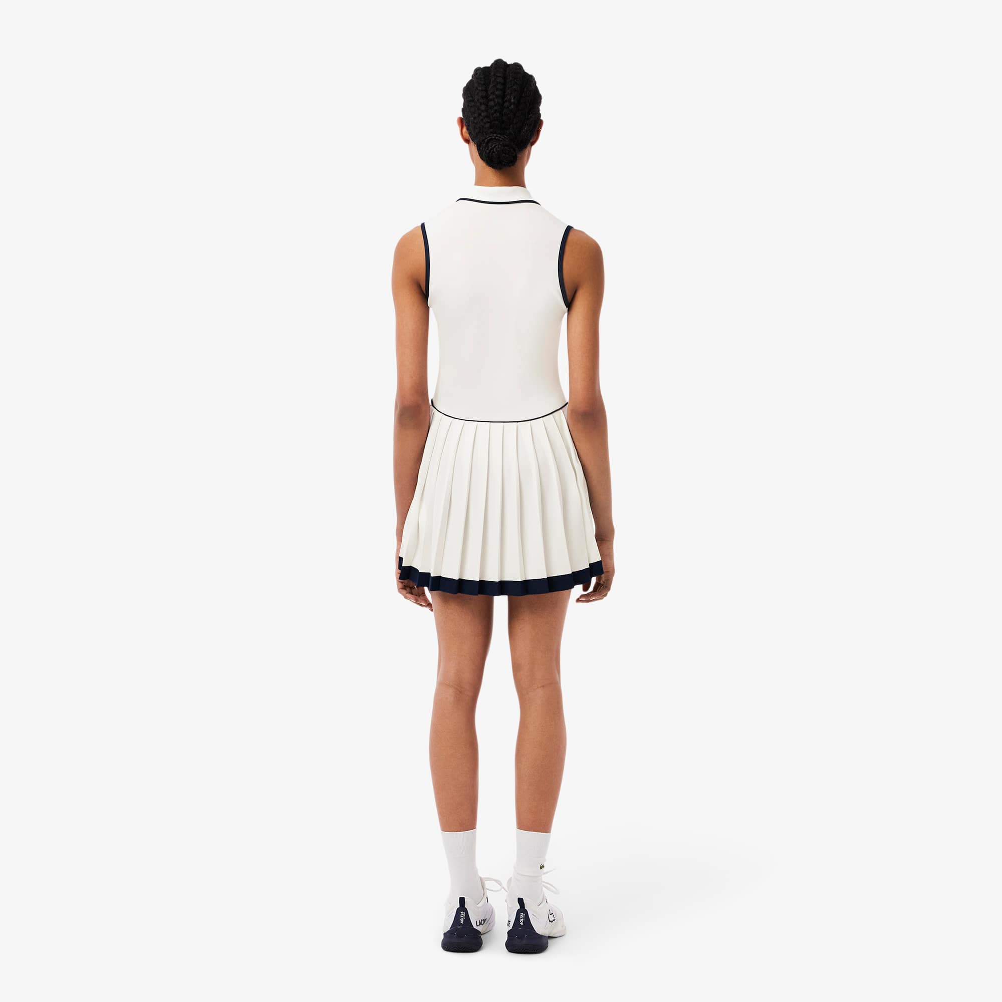 【LACOSTE】Tennis Color Tipping Dress Navy Amazon.com: Lacoste Womens Sport Piqué Tennis Dress with