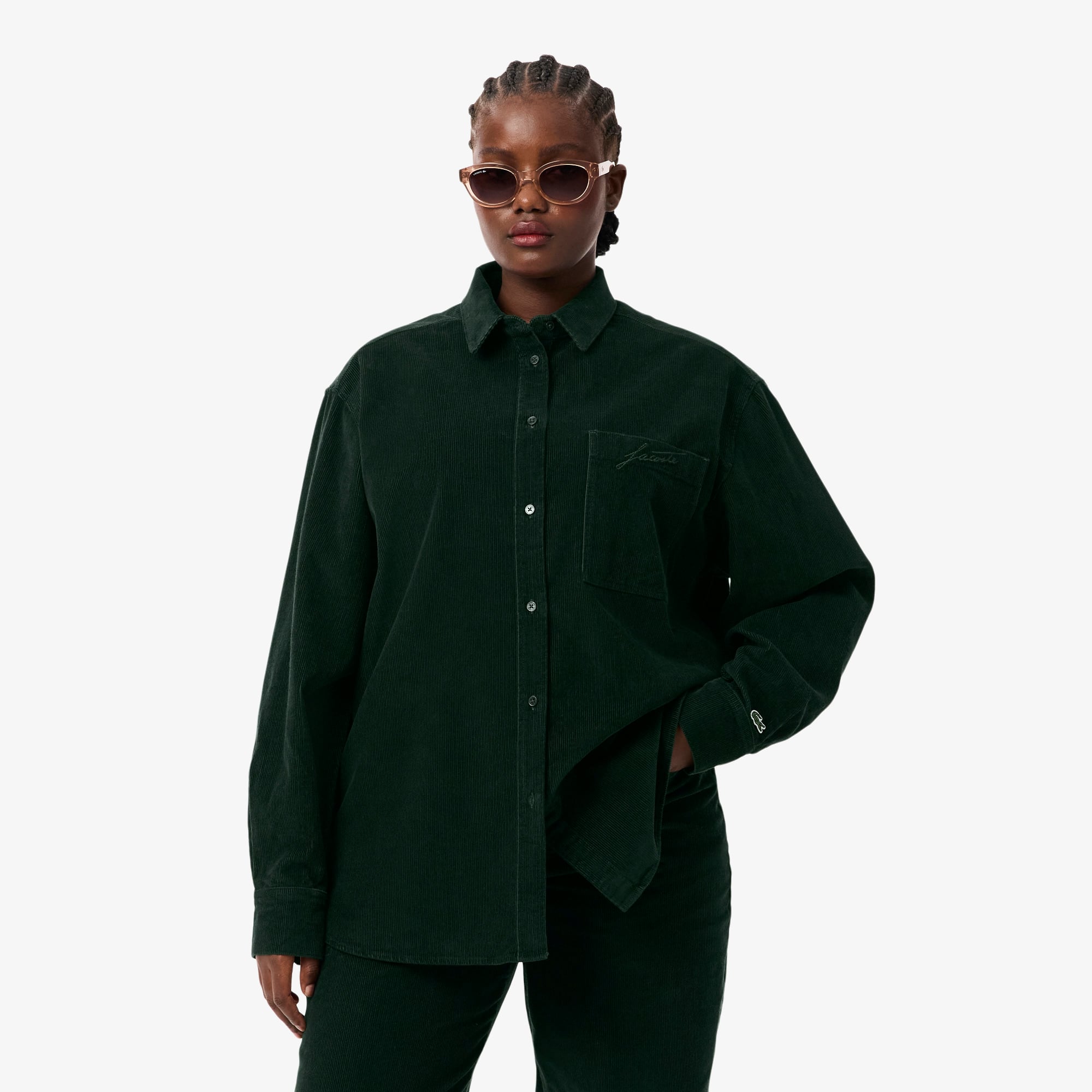Women's Oversized Corduroy Overshirt - Women's Collection - New In