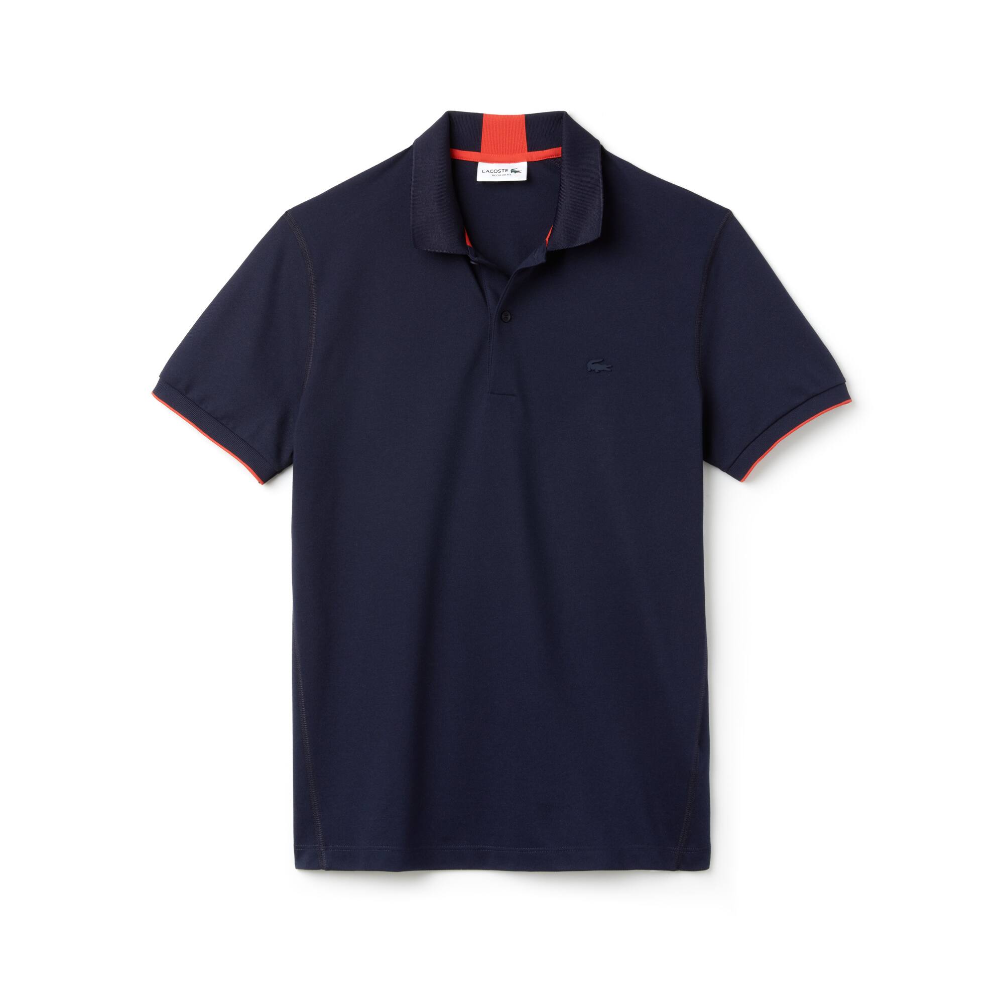 Men's Motion Regular Fit Technical Petit Piqué Polo Men's Motion Regular Fit Technical Petit Piqué Polo