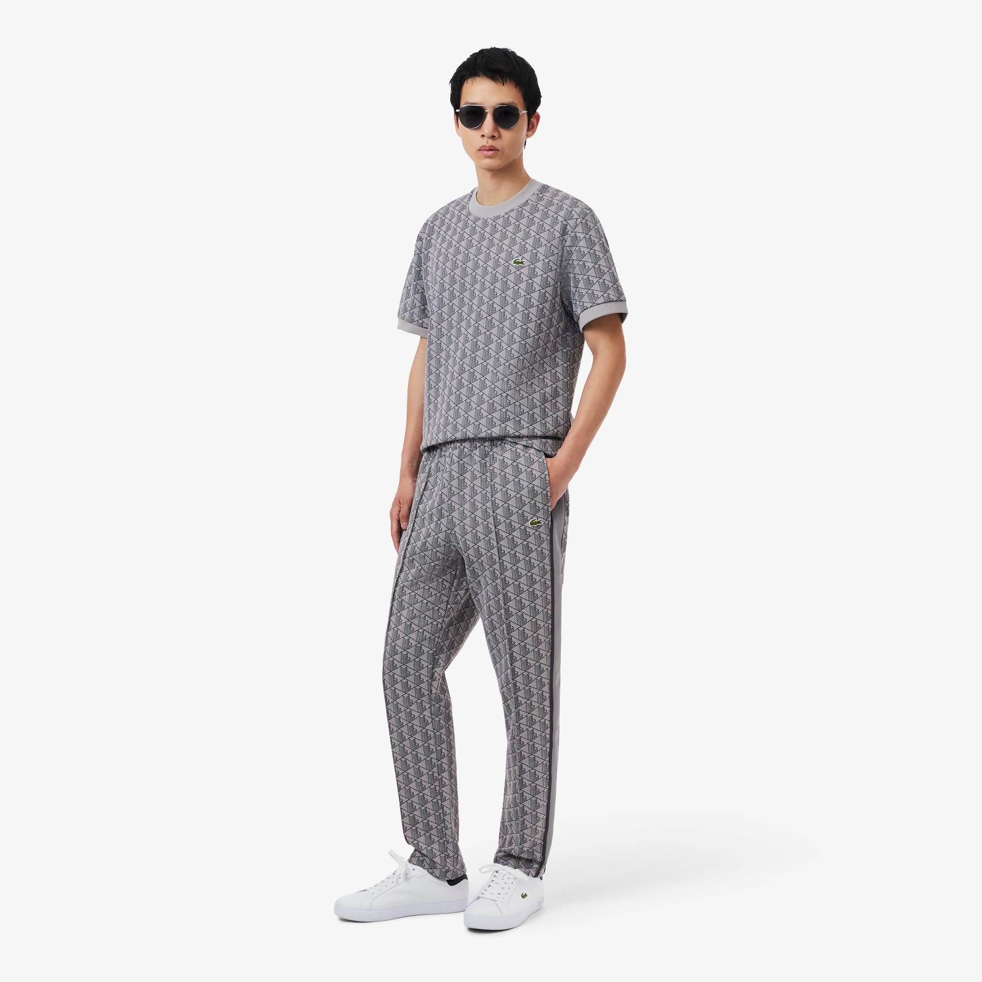 Lacoste Mens Paris Monogram Sweatpants