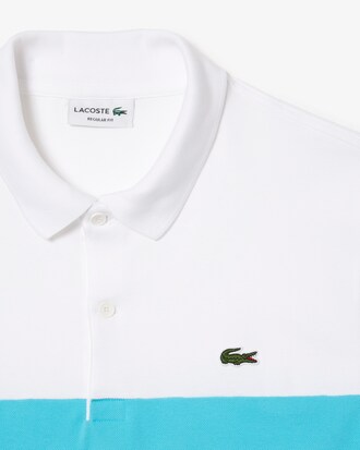 Men's Regular Fit Stretch Mini Piqu&eacute; Polo