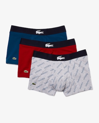 Men's 3-Pack Stretch Cotton Trunks