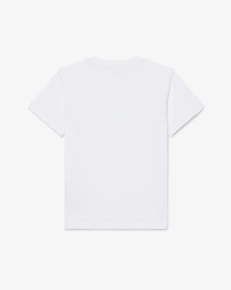 Crocodile Print Cotton T-Shirt