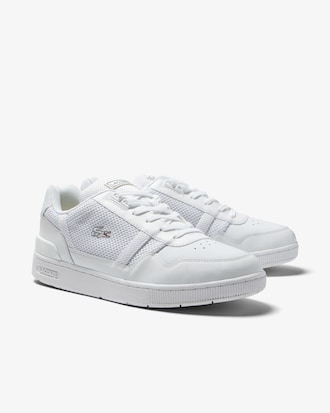 Men's T-Clip Leather Piqu&eacute; Sneakers
