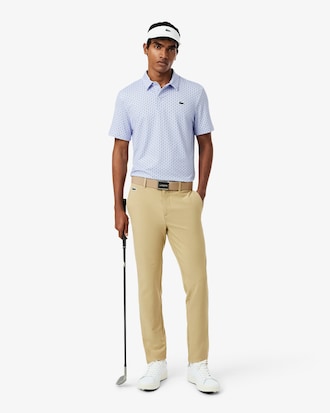 Regular Fit Printed Golf Polo