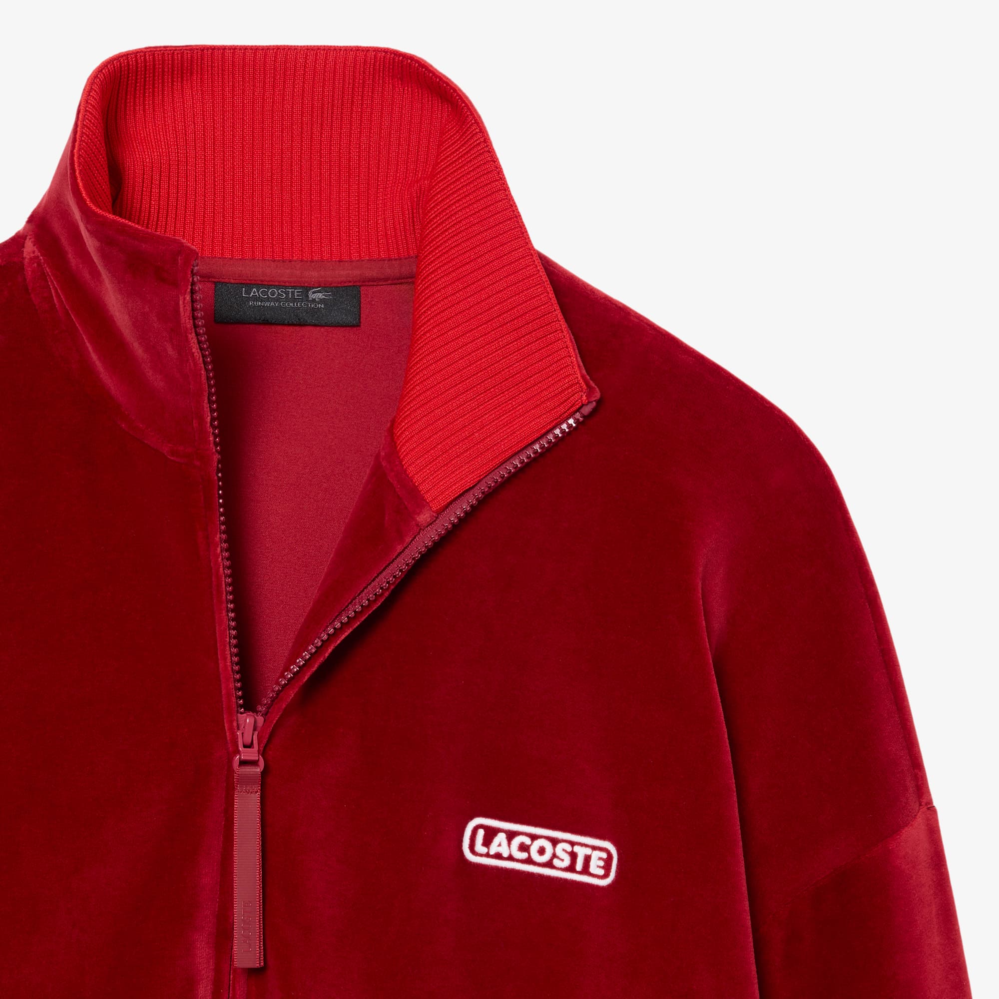 Runway Velour Track Jacket - Sweaters & Sweatshirts - New In 2026