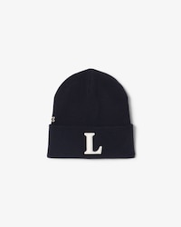 Embroidered Wool Blend Beanie