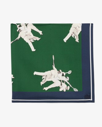 Women's Lightweight Printed Silk Scarf