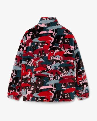 Runway Jacquard Sherpa Jacket