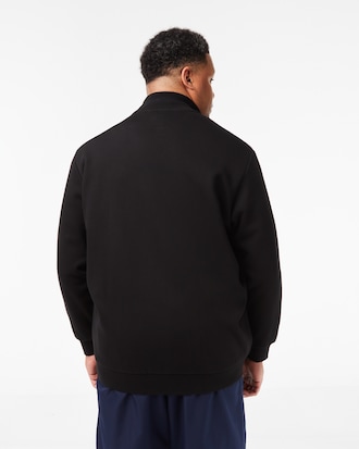 Men’s Big Fit Cotton Fleece Zip-Up Sweatshirt