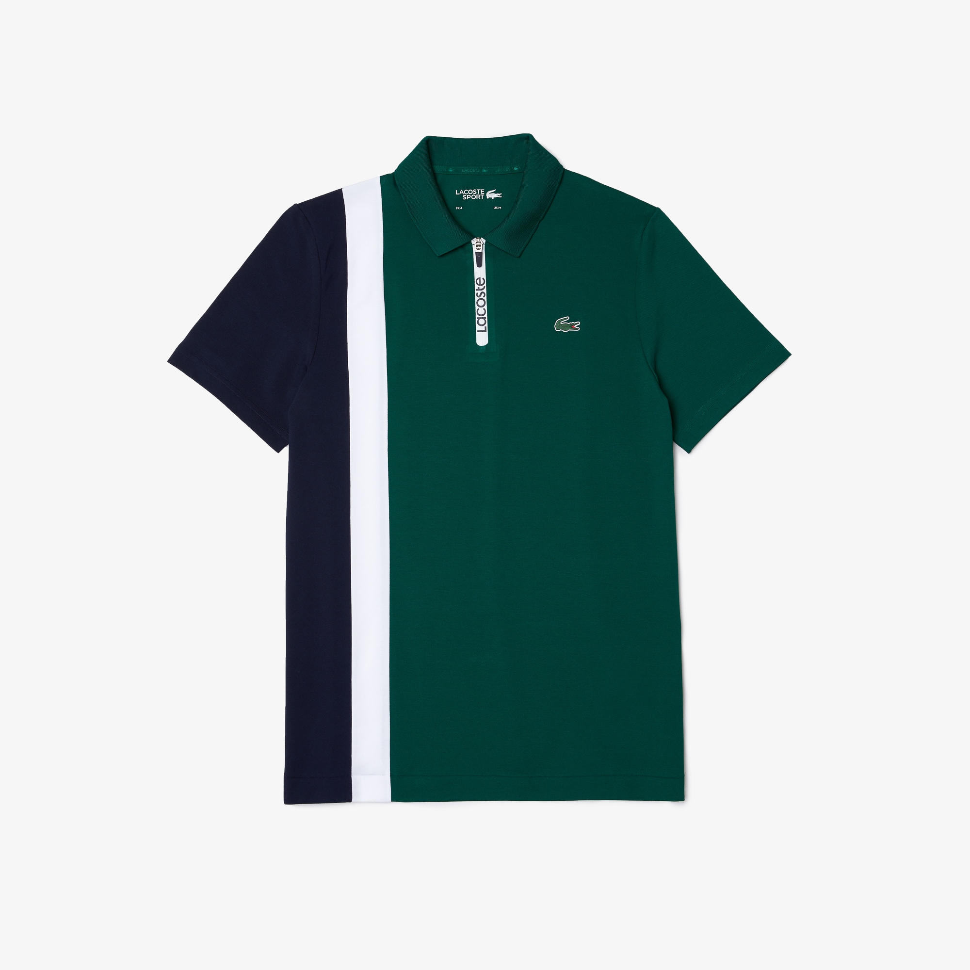 Men's SPORT Colorblock Stretch Piqué Zip Golf Regular Fit