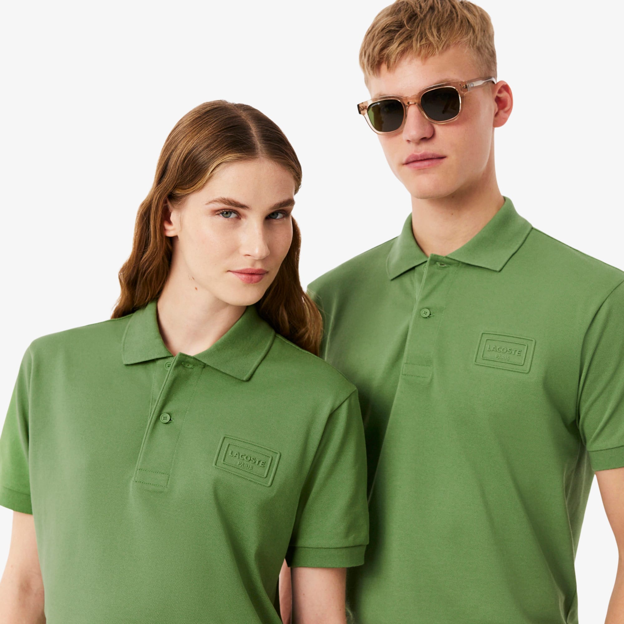 Classic Fit Embossed Branding Polo