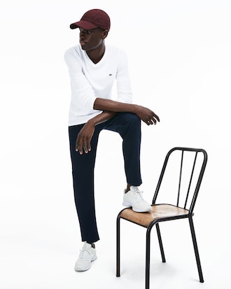 Men's Lightweight Pima Cotton V-Neck T-Shirt