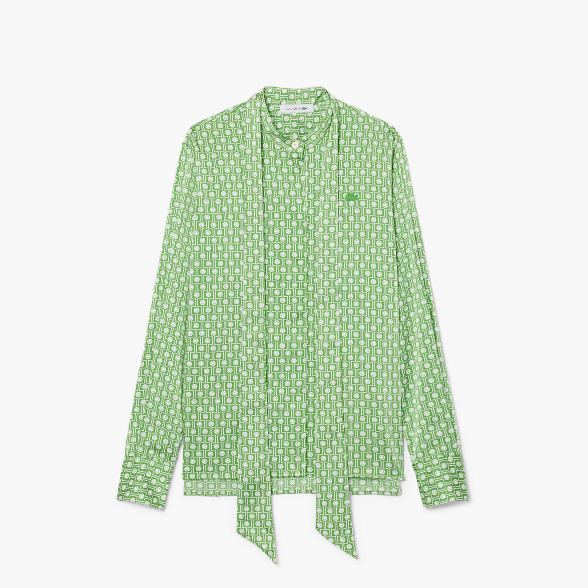 Regular Fit Removable Tie Collar Shirt - Recycled Materials - New