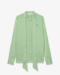 Regular Fit Removable Tie Collar Shirt